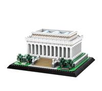 Lincoln Memorial Building Blocks Architecture Construction Toy Micro Blocks