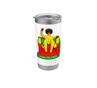 Lincoln Memorial Juneteenth Afro Black History Month Pride Stainless Steel Insulated Tumbler