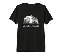 Lincoln Memorial Monument Washington DC Abraham US Landmark Premium T-Shirt