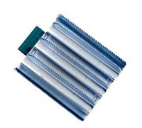 Lincoln Military Metal Curry Comb Silver (One Size)