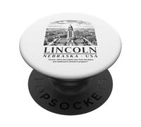 Lincoln, Nebraska: A City of Charm and Character. PopSockets Adhesive PopGrip
