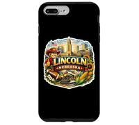 Lincoln Nebraska Souvenir City Visitor State Memorabilia Case for iPhone 7 Plus/8 Plus