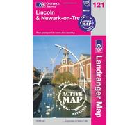 Lincoln & Newark-on-Trent: 121 (OS Landranger Active Map)