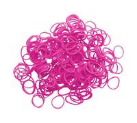 Lincoln Plaiting Bands (500 Pack) Pink (One Size)