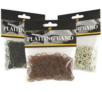 Lincoln Plaiting Bands - Brown