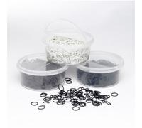 Lincoln Plaiting Bands - Brown In Container
