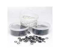 Lincoln Plaiting Bands - White In Container