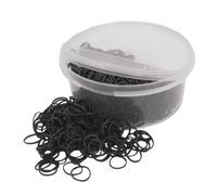 Lincoln Plaiting Bands In Half Open Container Black (One Size)