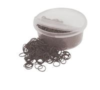 Lincoln Plaiting Bands In Half Open Container Brown (One Size)