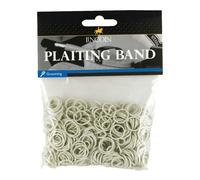 Lincoln Plaiting Bands - White