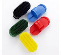 Lincoln Plastic Curry Comb - Blue - Small