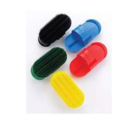 Lincoln Plastic Curry Comb - Horse & Pony Grooming - Red