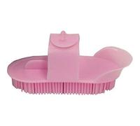 Lincoln Plastic Curry Comb - Pink - Small