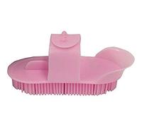 Lincoln Plastic Curry Comb – Pink – Small