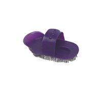 Lincoln Plastic Curry Comb Purple (S)