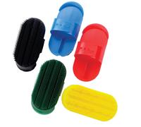 Lincoln Plastic Curry Comb - Purple - Small