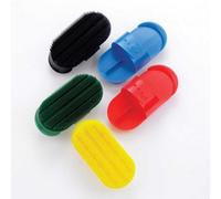 Lincoln Plastic Curry Comb Red (S)