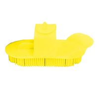 Lincoln Plastic Curry Comb Yellow (L)