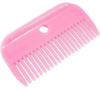 Lincoln Plastic Mane Comb - Horse & Pony Grooming - Pink