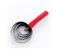 Lincoln Reversible Curry Comb Silver/red (One Size)