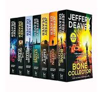 Lincoln Rhyme Thrillers Series Books 1 - 7 Collection Set by Jeffery Deaver (Bone Collector, Coffin Dancer, Empty Chair, Stone Monkey, Vanished Man, Twelfth Card & Cold Moon)