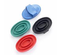 LINCOLN Rubber Curry Comb - Black - Small