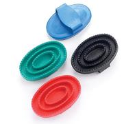 LINCOLN Rubber Curry Comb - Blue - Large