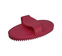 LINCOLN Rubber Curry Comb Small Cerise Pink
