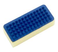 Lincoln Rubber Sponge Curry Comb Blue/cream (One Size)