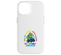 Lincoln Schoolchild personalized Back to School Dino Truck Case for iPhone 14