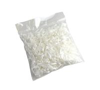 Lincoln Silicone Plaiting Bands (500 Pack) White (One Size)