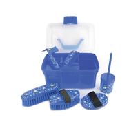 Lincoln Star Pattern Grooming Kit - Blue
