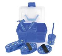 Lincoln Star Pattern Grooming Kit Navy (One Size)