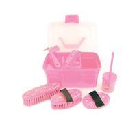 Lincoln Star Pattern Grooming Kit - Pink