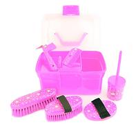 Lincoln Star Pattern Grooming Kit - Pink