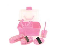 Lincoln Star Pattern Grooming Kit Pink (One Size)