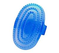 LINCOLN Synthetic Rubber Curry Comb, Blue, Large