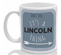Lincoln's Mug, It's a Lincoln Thing, (Blue)