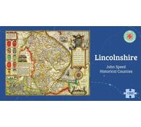 Lincolnshire Historical 1610 Map 1000 Piece Puzzle
