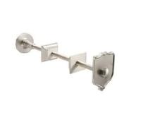 Lincolnshire Radiators Deluxe Cast Iron Radiator Wall Stay - Chrome Brass