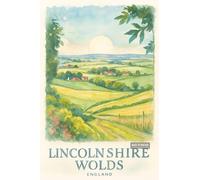 Lincolnshire Wolds Countryside- A4 Travel City Poster Wall Art Home Decor Art Print Featuring Iconic Landmarks and Global Destinations for Interiors Inspired by Culture and Exploration