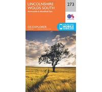 Lincolnshire Wolds South Map | Horncastle & Woodhall Spa | Ordnance Survey | OS Explorer Map 273 | England | Walks | Hiking | Maps | Adventure