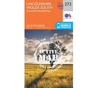 Lincolnshire Wolds South Map | Weatherproof | Horncastle & Woodhall Spa | Ordnance Survey | OS Explorer Active Map 273 | England | Walks | Hiking | Maps | Adventure