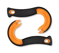 LinCoo 2 Pcs Ring Pull Opener, Lid Bottle Opener Aid for Elderly, Suitable for the Elderly and People with Weak Hand Strength