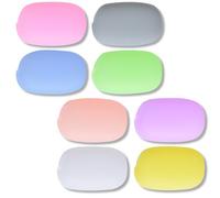LinCoo 8 Color Toothbrush Covers, Tooth Brush Electric Toothbrush Cover Head for Families, for Shared Living Spaces Bathroom Travel Use