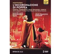 L'incoronazione Di Poppea: Opera De Lille (Haim) DVD (2013) Emmanuelle Haïm
