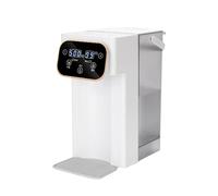 LINCYS Hot Water Dispenser,household Small 3-second Instant Hot Water Kettle, 25-99℃ Controllable Fully automatic intelligent water heater,White,A,White