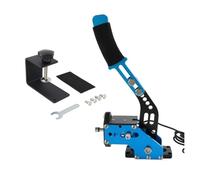 LinCys KANGYEBAIHUODIAN 14Bit USB Handbrake Fit For G25/27/29 T500 PC Racing Games Hand Brake System Red Black Blue (Color : Blue-A)