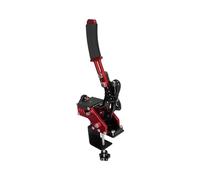 LinCys KANGYEBAIHUODIAN Universal Racing Game PC Handbrake SIM & Fixing Clamp Bracket Fit For Thrustmaster T300 PC All Steering Wheel Available Fit For PS4/PS5 (Color : Red)