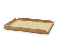 LIND DNA - Airy Teak Tray Medium, Lemon Sorbet - Lemon Sorbet